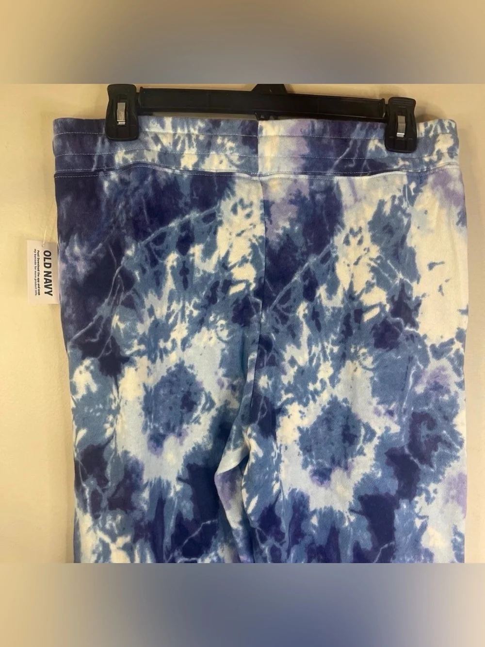 Old Navy Tie-Dye Joggers XXL Blue White NWT Girls #43